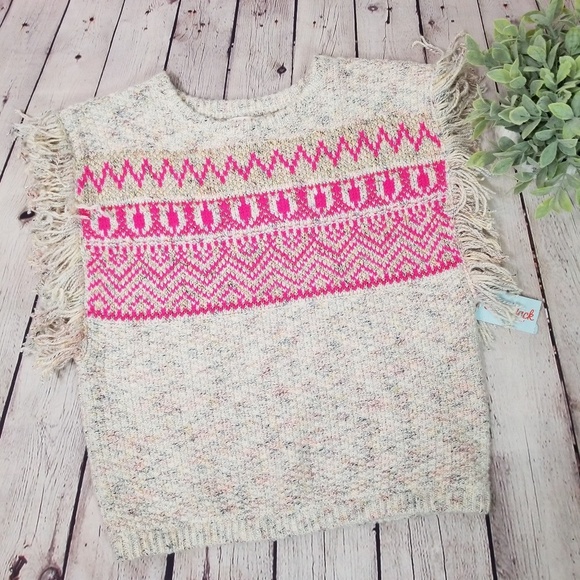Girls Cat & Jack Chunky Aztec Tribal Sweater XL - Picture 1 of 8